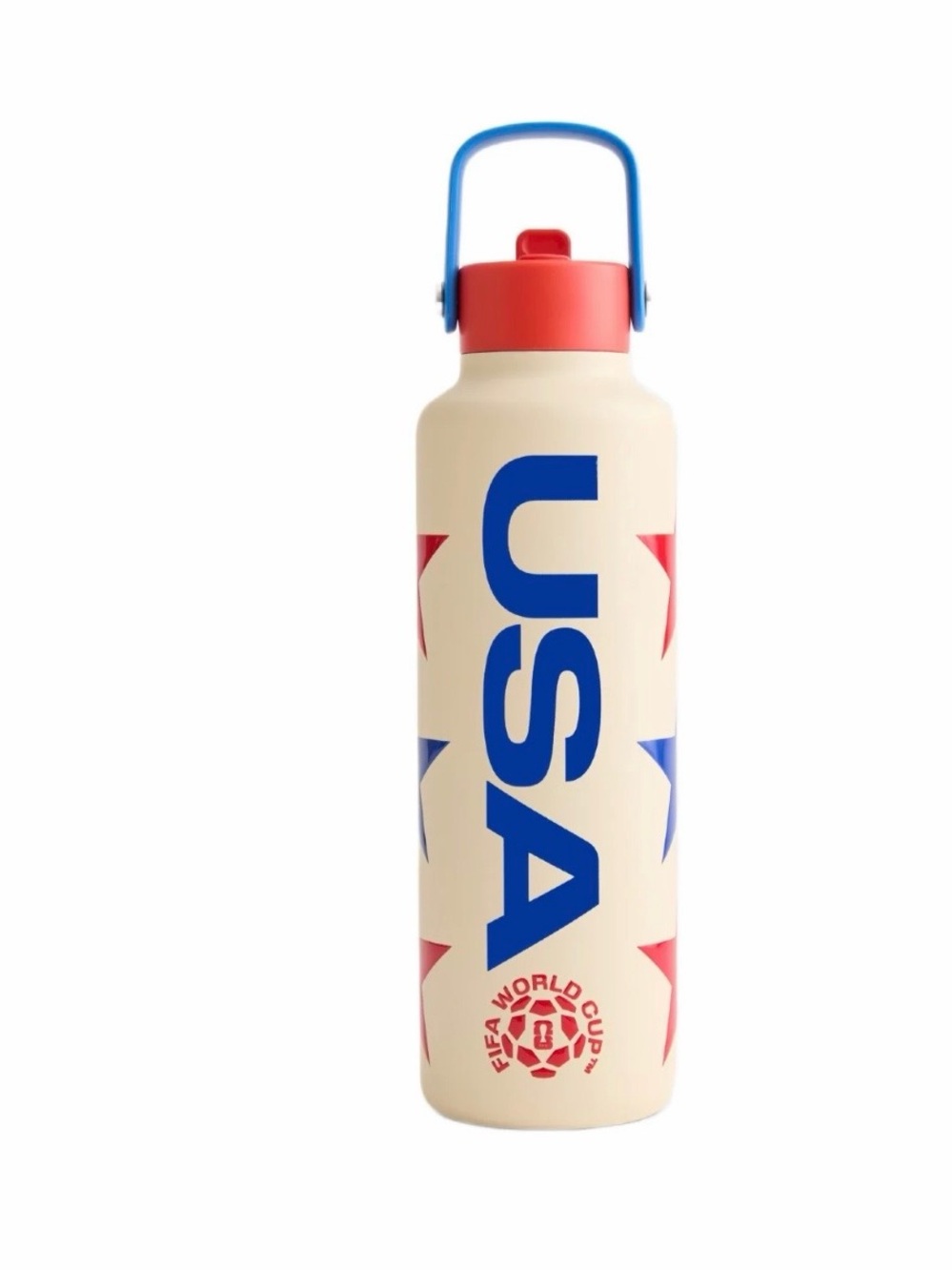 Stainless- Official FIFA World Cup Water Bottle USA New